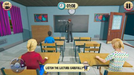 虚拟高中女生学校模拟器3DVirtual High School Girl Game School Simulator 3D