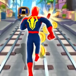 超级英雄奔跑地铁奔跑者免费版下载