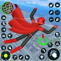 StickMan Rope Hero Spider Game免费下载手机版