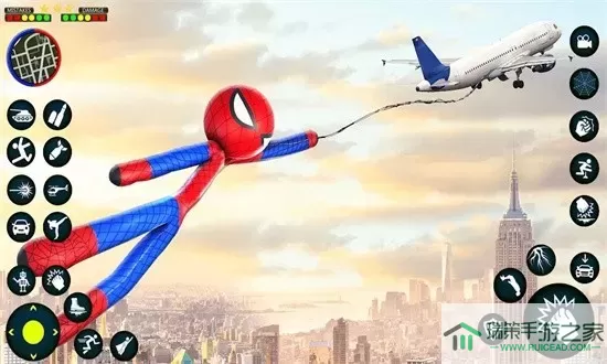 StickMan Rope Hero Spider Game下载手机版免费下载