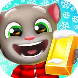 汤姆猫跑酷破解版无限金币鞭炮(Talking Tom Gold Run)2024最新版本