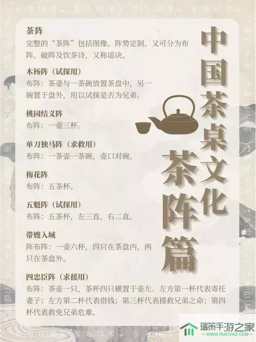 大话手游茶阵